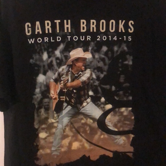 GARTH BROOKS TOUR GRAPHIC TEE 2014-2015 - Picture 2 of 4